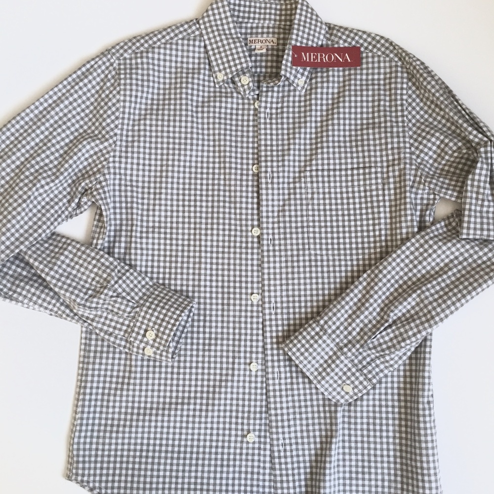 Merona Mens Button Down